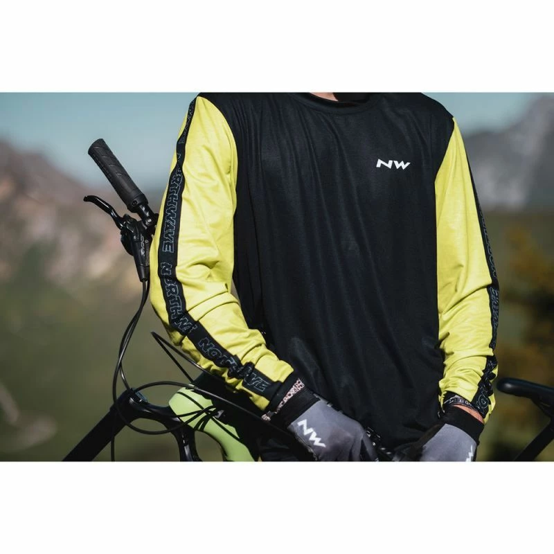 Top 10 🎁 Northwave Xtrail Jersey Long Sleeve Mtb Man - Maillot VTT homme 😉 6 Top 10 🎁 Northwave Xtrail Jersey Long Sleeve Mtb Man - Maillot VTT homme 😉 – Image 4