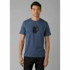 Vente flash 😀 Prana Beer Belly Journeyman - T-shirt homme ❤️ -Cairn Shop prana beer belly journeyman t shirt homme denim heather