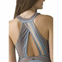 Vente flash ⭐ Prana Saxon - Robe femme 🎉 -Cairn Shop prana saxon robe femme red clay stripe 3